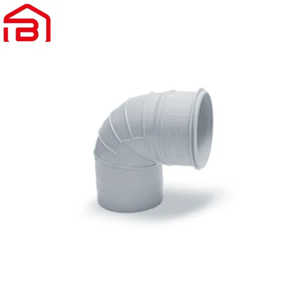 زانو 90 درجه سایز 125 فاضلابی پارس پلاست