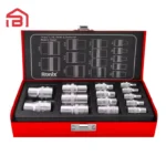 جعبه بکس ترکیبی 1/2،1/4،3/8اینچ 14 پارچه E رونیکس مدل RH-2695