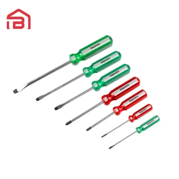 پیچ گوشتی معمولی سری 7 عددی رونیکس مدل RH-2702
