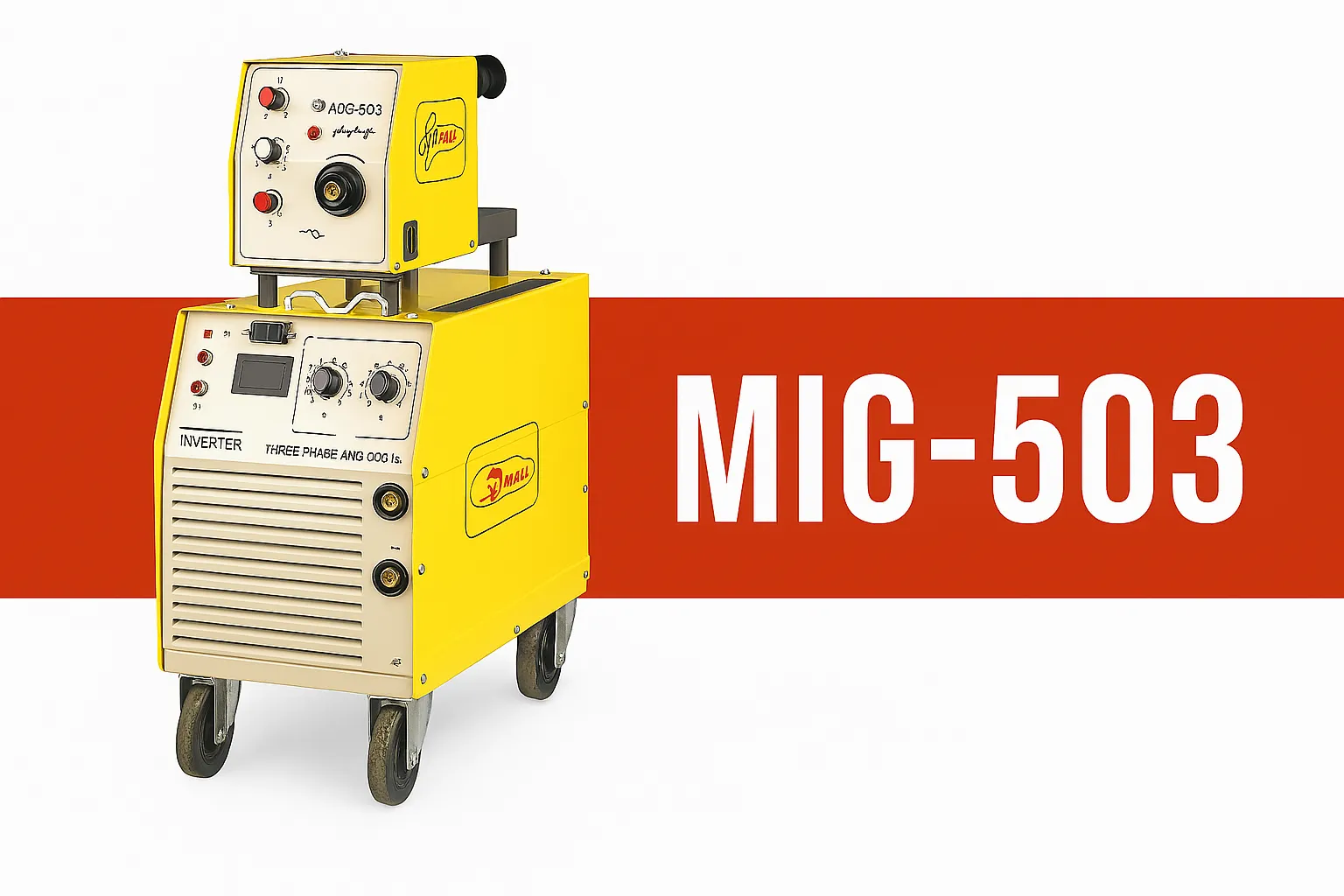 دستگاه CO2 سه فاز مدل MIG-503 برند راد الکتریک