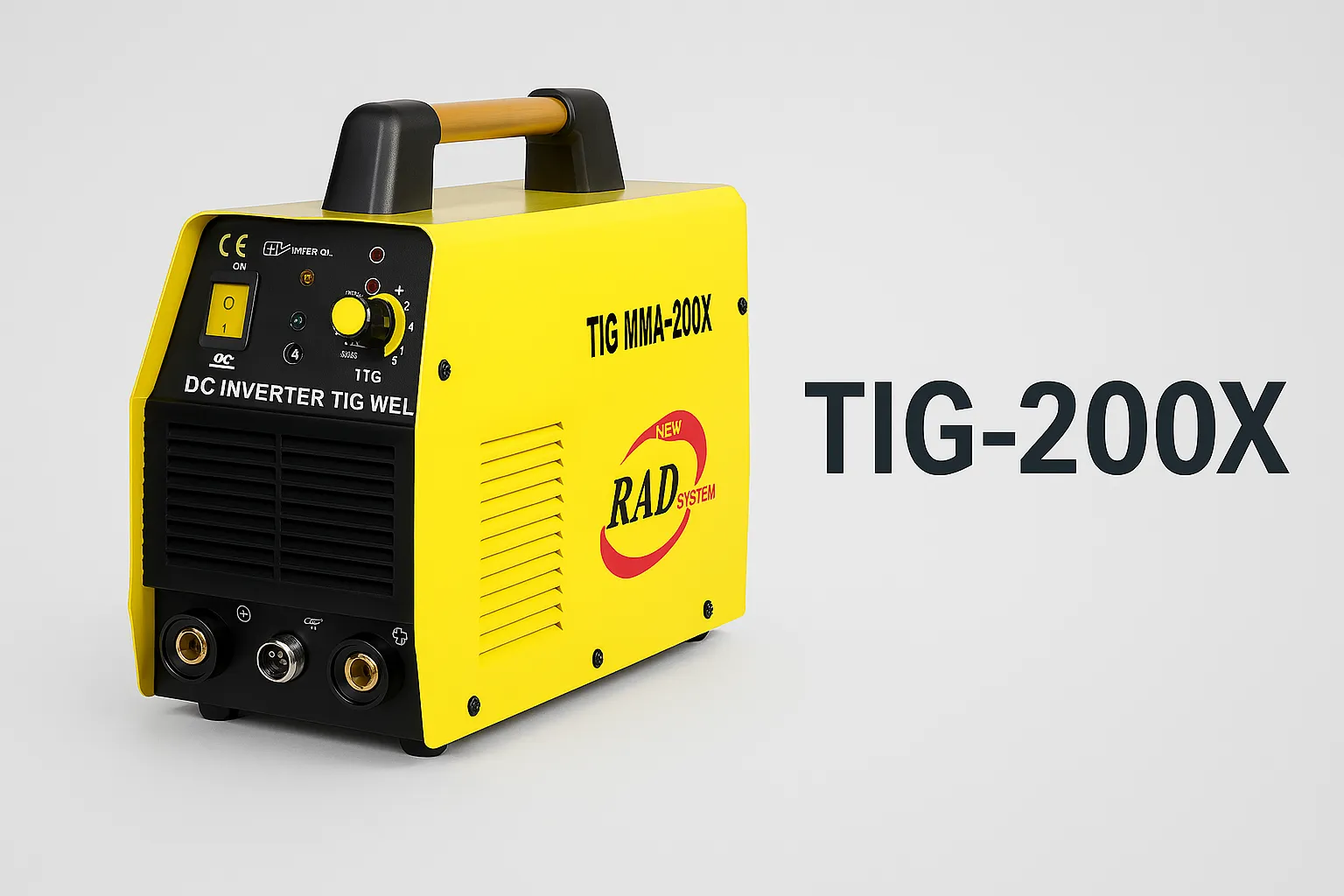 دستگاه آرگون معمولی تکفاز DC مدل TIG-200 X برند راد الکتریک