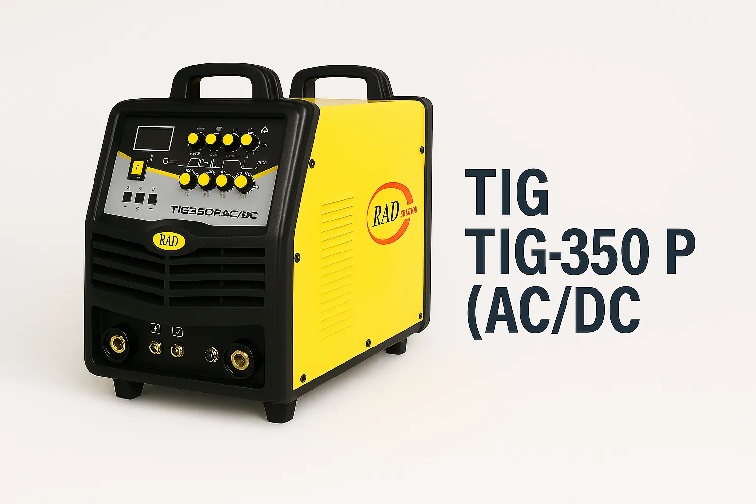 دستگاه آرگون پالس دار سه فاز DC مدل TIG-350 P (ACDC) برند راد الکتریک
