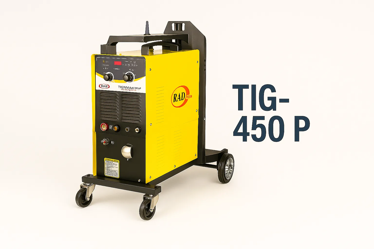 دستگاه آرگون پالس دار سه فاز DC مدل TIG-450 P (ACDC) برند راد الکتریک