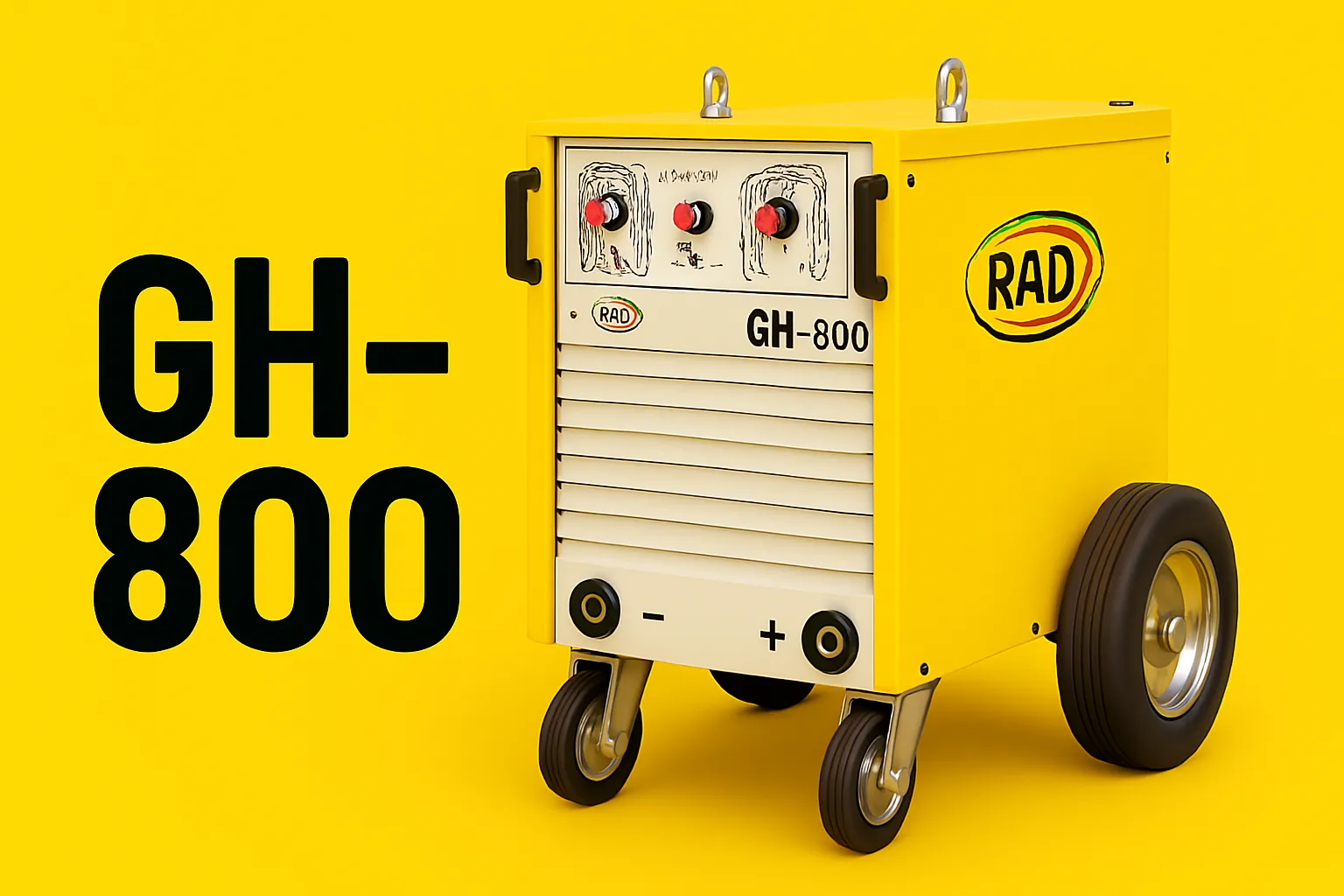دستگاه رکتیفایر سه فاز ترانسی مدل GH-800 برند راد الکتریک