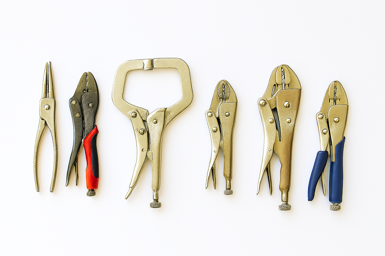 معرفی انواع انبر قفلی به همراه کاربردشان