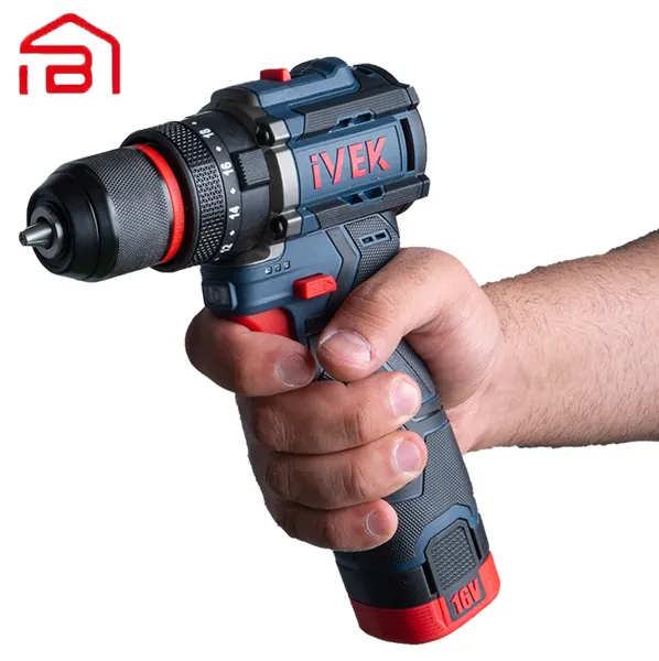 دریل شارژی براشلس چکشی 16 ولت مدل K7226B