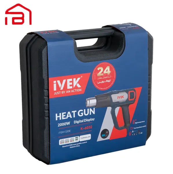 کیت سشوار صنعتی دیجیتال ایوک مدل K6032