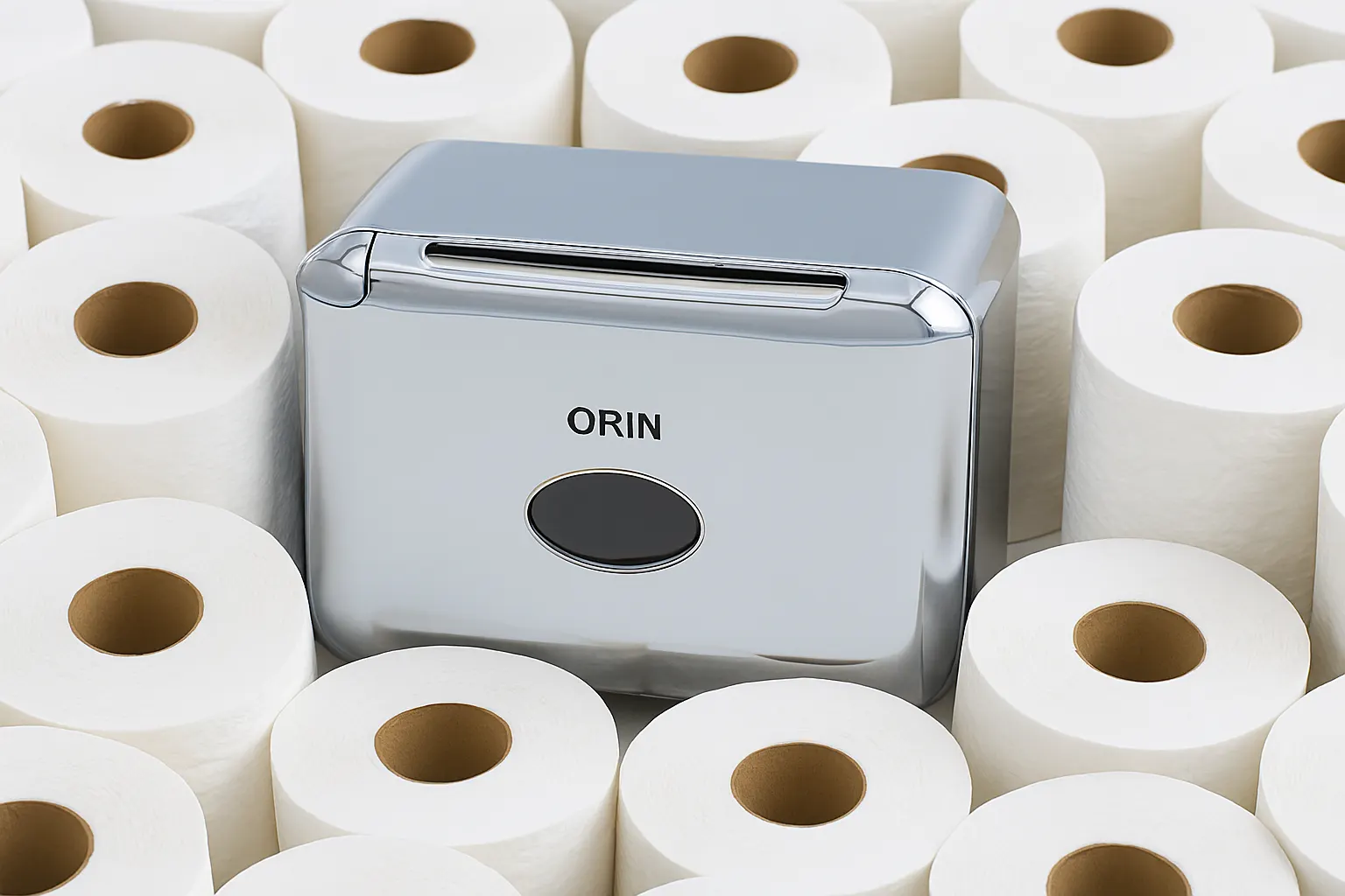 جا دستمال لیان کروم ORIN 