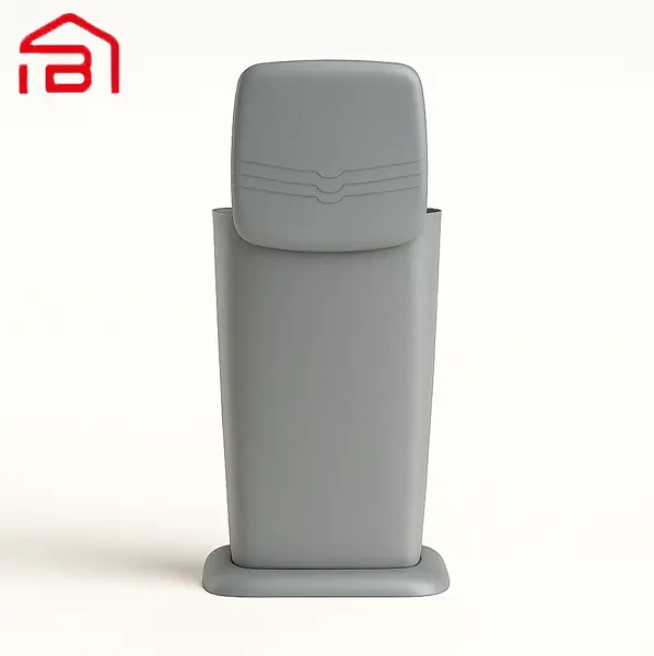 سطل پدالی طوسی کمرنگ ORIN میراب