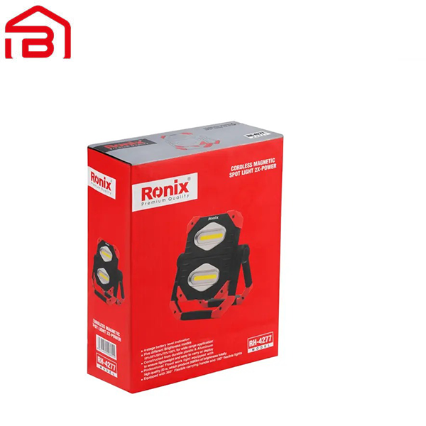 نورافکن کتابی شارژی رونیکس مدل RH-4277-5